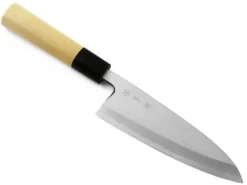 ORYOKI Japanisches Messer Deba Kiya Izutsuki 165, Single Edge