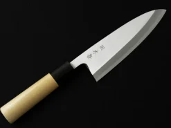 ORYOKI Japanisches Messer Deba Kiya Izutsuki 165, Single Edge