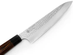 ORYOKI Japanisches Messer Shichi Gyuto 200, Hammerschlag