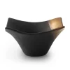 ORYOKI Japanische Soßenschale Sou, schwarz-gold