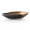 ORYOKI Japanisches Soßenschälchen Sou, schwarz-gold