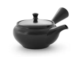 ORYOKI Japanisches Teeservice Kuro Hiramaru, 6-teilig