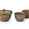 ORYOKI Japanisches Teeservice Kurokinsai, 3-teilig