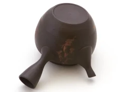 ORYOKI Japanisches Teeservice 6-teilig, Kyusu Tokoname Mokake
