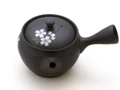 ORYOKI Japanisches Teeservice 6-teilig, Kyusu Tokoname Sakura