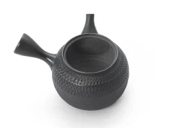 ORYOKI Japanisches Teeservice 6-teilig, Kyusu Tokoname Sendan Maru