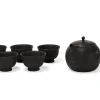 ORYOKI Japanisches Teeservice, 6-teilig, Kyusu Tokoname Sendan Sen Kaku