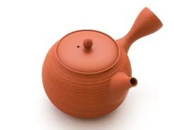 ORYOKI Japanisches Teeservice, 6-teilig, Kyusu Tokoname Tobikanna Shu