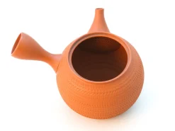 ORYOKI Japanisches Teeservice, 6-teilig, Kyusu Tokoname Tobikanna Shu