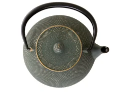 ORYOKI Japanische Teekanne Gusseisen Arare, Bronze, 1,2 l