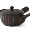 ORYOKI Japanische Teekanne Kiku Kokudei, Banko Yaki, 230 ml
