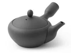 ORYOKI Japanische Teekanne Teppachu Kurokusube, Banko Yaki, 260ml