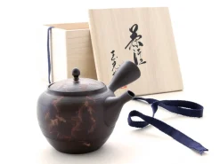 ORYOKI Japanische Teekanne Tokoname Mokakemit Geschenkbox