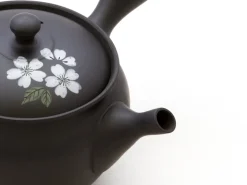 ORYOKI Japanische Teekanne Tokoname Sakuramit Geschenkbox
