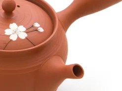 ORYOKI Japanische Teekanne Tokoname Sakura Momo