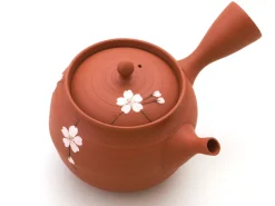 ORYOKI Japanische Teekanne Tokoname Sakura Momo