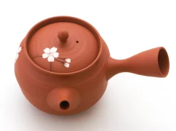 ORYOKI Japanische Teekanne Tokoname Sakura Momo