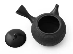 ORYOKI Japanische Teekanne Tokoname Tobikanna Kuro