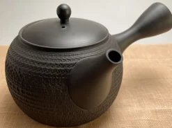 ORYOKI Japanische Teekanne Tokoname Tobikanna Kuro