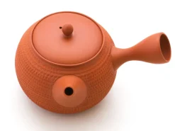 ORYOKI Japanische Teekanne Tokoname Tobikanna Shu mit Geschenkbox