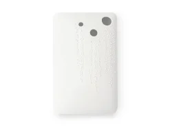 ORYOKI Japanische Vase Act/ rain drop, weiß