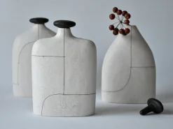 ORYOKI Japanische Vase Shiro series ichi