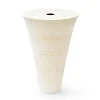 ORYOKI Japanische Vase Shiro Uehirogari