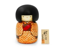 ORYOKI Kokeshi: Dekofigur Aki no hi (M) Autumn Day