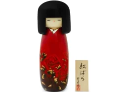 ORYOKI Kokeshi: Dekofigur Benibara