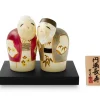 ORYOKI Kokeshi: Holzfigur Enmanchoju (Paar)