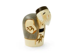 ORYOKI Kokeshi: Holzfigur Enmanchoju (Paar)