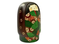 ORYOKI Kokeshi: Holzfigur Fuei