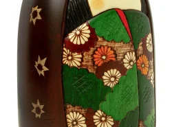 ORYOKI Kokeshi: Holzfigur Fuei