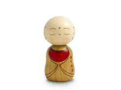ORYOKI Kokeshi: Holzfigur Mönch
