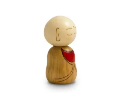 ORYOKI Kokeshi: Holzfigur Mönch