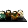 ORYOKI Kokeshi: Holzfigur Shiki set, 4 Figuren
