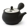 ORYOKI Kyusu Fukuro Futahana, japanische Teekanne