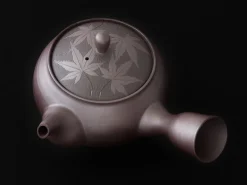 ORYOKI Kyusu Kuro Momiji, Banko Yaki, 350 ml
