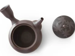 ORYOKI Kyusu Kuro Momiji, Banko Yaki, 350 ml
