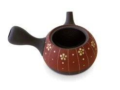 ORYOKI Kyusu Maru Kobana Aka, 200 ml, von Keikichi Koie