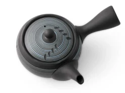 ORYOKI Kyusu Tati Aokusime, japanische Teekanne