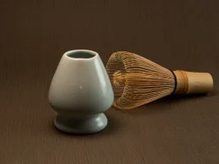 ORYOKI Matcha Besenständer, Kusenaoshi, hellblau