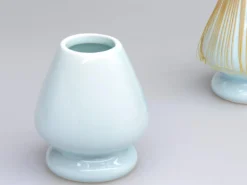 ORYOKI Matcha Besenständer, Kusenaoshi, hellblau