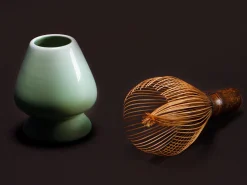 ORYOKI Matcha Besenständer, Kusenaoshi, hellgrün