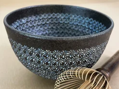 ORYOKI Matcha Schale Nanban Mishimazume, Mitate