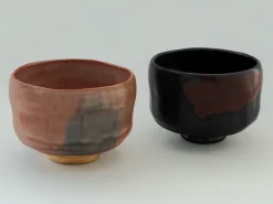 ORYOKI Matcha Schale Raku schwarz, Kyoto Japan
