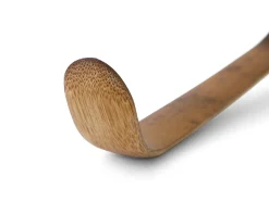 ORYOKI Matcha Teelöffel, Cha-shaku Takayama, schwarzer Bambus