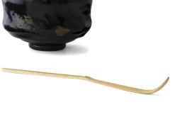 ORYOKI Matcha Teelöffel, Cha-shaku Takayama, weißer Bambus
