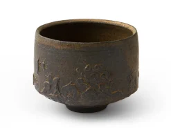 ORYOKI Matcha Teeschale Kuro Suyaki