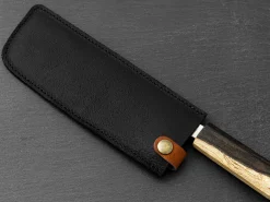 ORYOKI Messerhülle Leder Nakiri, schwarz